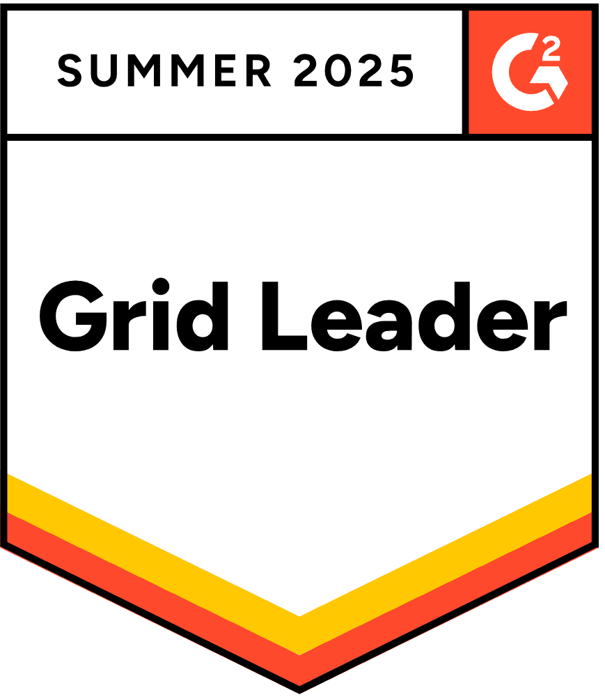 G2 Leader Summer 2025 Grid Badge