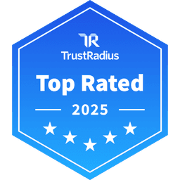 TrustRadius Top Rated 2025 Badge