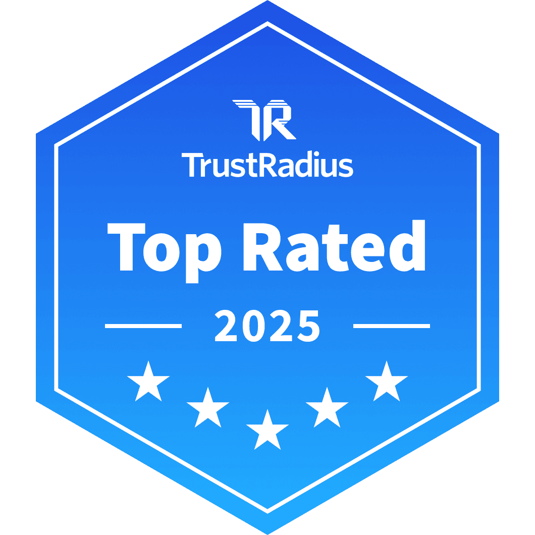 TrustRadius Top Rated 2025 Badge